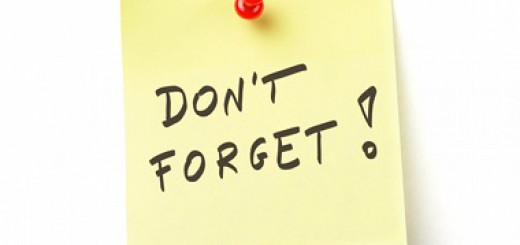 Dont forget