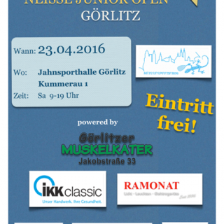 ICO Neisse Junior Open Plakat 2